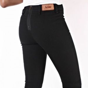 ACNE STUDIOS JEANS SKIN WET BLACK- SIZE 27